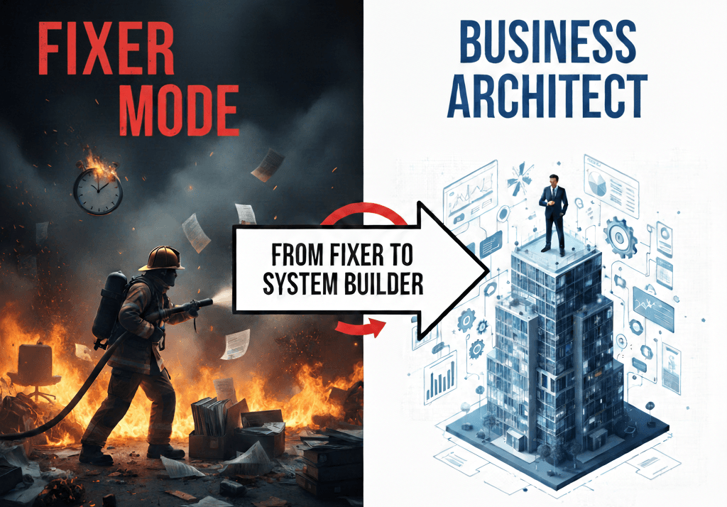 How to Escape the "Fixer Trap" and Scale Your Business