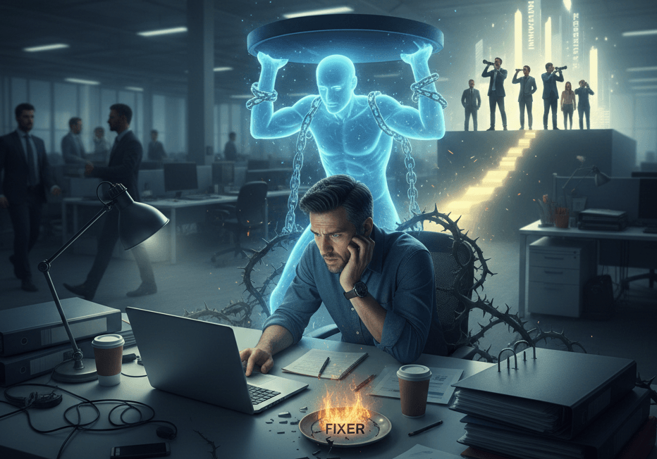 Move from Rescuer to Strategist