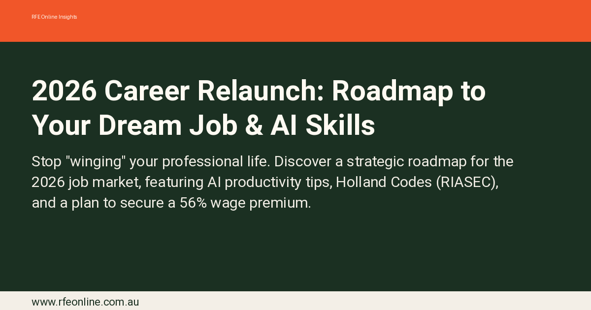2026 Career Relaunch: Roadmap to Your Dream Job & AI Skills